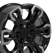 18x8.5 CV65 Gloss Black Machined - 6x139.7 +26ET