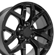 22x9 CV66 Gloss Black - 6x139.7 +28ET