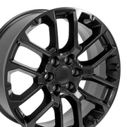 22x9 CV67 Satin Black - 6x139.7 +28ET