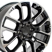 22x9 CV67 Gloss Black Machined - 6x139.7 +28ET