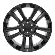 Set(4) 24x10 CV68 Satin Black - 6x139.7 +28ET