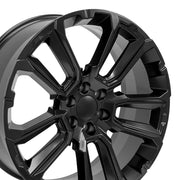 Set(4) 24x10 CV68 Satin Black - 6x139.7 +28ET