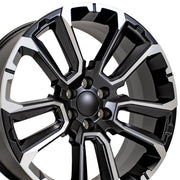 24x10 CV68 Satin Black with Milled Edge - 6x139.7 +28ET