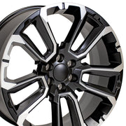 24x10 CV68 Satin Black with Milled Edge - 6x139.7 +28ET
