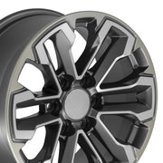 18x8.5 CV69 Satin Gunmetal Machined Face - Two Tone - 6x139.7 +26ET