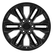 20" Replica Wheels fit Chevrolet Silverado 1500 - CV69 Gloss Black 20x9, Sailun Tires Set