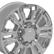 OE Wheels CV70B 20x8.5 8x180 47et Chrome Wheel