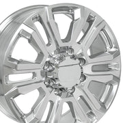 Set(4) 22x8.5 CV70B Polished - 8x180 +47ET