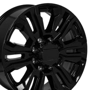22x8.5 CV70B Gloss Black - 8x180 +47ET
