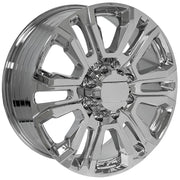 Set(4) 22x8.5 CV70B Chrome - 8x180 +47ET