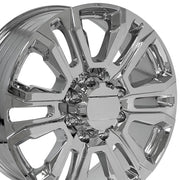 Set(4) 22x8.5 CV70B Chrome - 8x180 +47ET
