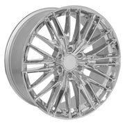 Set(4) 22x9 CV72 Chrome - 6x139.7 +18ET with 285/45r22 Sailun TerraMax RT Tires