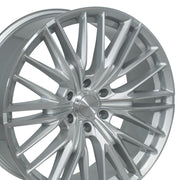 22x9 CV72 Gloss Silver Machined - 6x139.7 +18ET