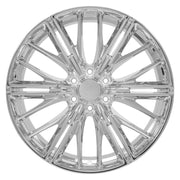 Set(4) 22x9.5 CV72 Chrome - 6x139.7 +18ET with 285/45r22 Ironman iMove GEN 2 SUV Tires