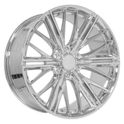 Set(4) 22x9.5 CV72 Chrome - 6x139.7 +18ET with 285/45r22 Ironman iMove GEN 2 SUV Tires &amp; TPMS