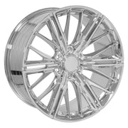 Set(4) 22x9.5 CV72 Chrome - 6x139.7 +18ET