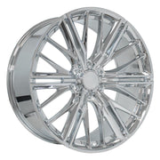 Set(4) 24x10 CV72 Chrome - 6x139.7 +31ET