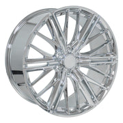 Set(4) 24x10 CV72 Chrome - 6x139.7 +31ET with 295/35r24 Ironman iMove GEN 2 Tires