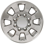 OE Wheels CV75 18x8 8x165.1 12et Polished Wheel SET
