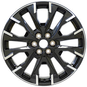 Set(4) 20x8 CV80 Gloss Black Machined - 6x120 +50ET