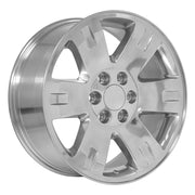 OE Wheels CV81 20x8.5 6x139.7 Polished Wheels 275-55-20 Ironman iMove GEN 2 SUV Tires TPMS SET
