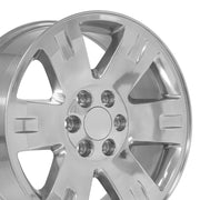 Set(4) 20x8.5 CV81 Polished - 6x139.7 +31ET