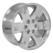 Set(4) 20x8.5 CV81 Polished - 6x139.7 +31ET with 275/55r20 Goodyear Eagle LS2 Tires