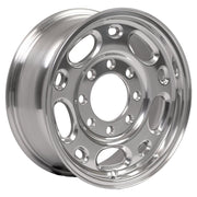 OE Wheels CV82 16x6.5 8x165.1 Polished Wheels 245-75-16 Ironman All Country A/T Tires SET