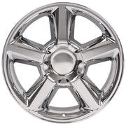 OE Wheels CV83 20x8.5 6x139.7 Chrome Wheels 275-55-20 Sailun TerraMax RT Tires TPMS SET