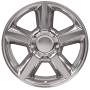 Set(4) 20x8.5 CV83 Polished - 6x139.7 +31ET with 275/55r20 Sailun TerraMax RT Tires &amp; TPMS
