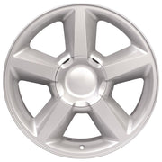 OE Wheels CV83 20x8.5 6x139.7 31et Gloss Silver Wheel