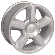 OE Wheels CV83 20x8.5 6x139.7 31et Gloss Silver Wheel