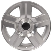 OE Wheels CV84 22x9 6x139.7 31et Gloss Silver Machined Wheel SET