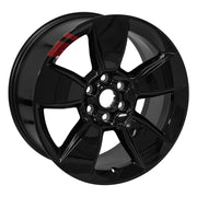 Set(4) 18x8.5 CV87 Gloss Black Redline - 6x120 +33ET