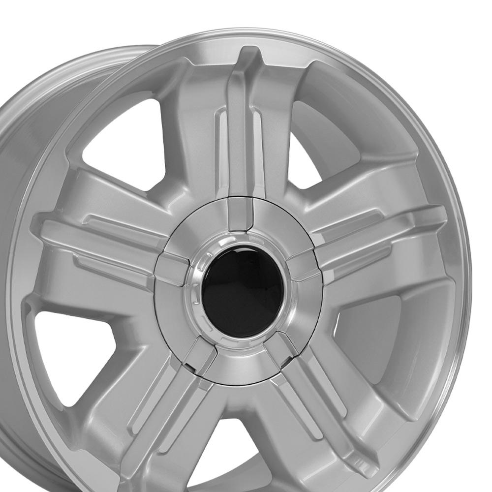 Silverado Wheels - CV88 Silverado Rims - Mach'd 18 inch Chevy Silverado ...