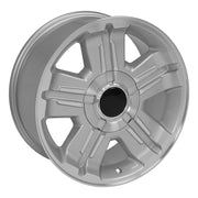 Set(4) 18x8 CV88 Gloss Silver Machined - 6x139.7 +31ET