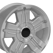 Set(4) 18x8 CV88 Gloss Silver Machined - 6x139.7 +31ET