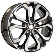 19x7.5 CV89 Gloss Black Machined - 5x115 +46ET