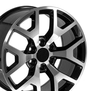 20x9 CV92 Gloss Black Machined - 6x139.7 +27ET