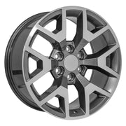 Set(4) 20x9 CV92 Gloss Gunmetal Machined - 6x139.7 +27ET with 275/55r20 Sailun TerraMax AT2 Tires