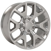 Set(4) 20x9 CV92 Polished - 6x139.7 +27ET with 275/55r20 Goodyear Eagle LS2 Tires