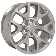 OE Wheels CV92 20x9 6x139.7 27et Polished Wheel SET