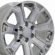 20x8.5 CV93 Chrome with Chrome Insert - 6x139.7 +31ET
