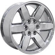 Set(4) 20x8.5 CV94 Chrome - 6x139.7 +31ET with 275/55r20 Sailun TerraMax AT2 Tires