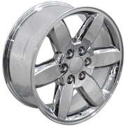 Set(4) 20x8.5 CV94 Chrome - 6x139.7 +31ET with 275/55r20 Sailun TerraMax AT2 Tires