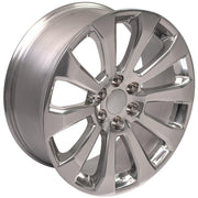 OE Wheels CV95 22x9 6x139.7 Polished Wheels 275-50-22 Bridgestone Alenza A/S 02 Tires SET