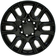 Set(4) 20x8.5 CV96A Gloss Black - 8x165.1 +12ET