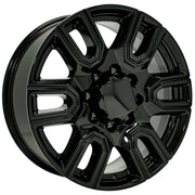 Set(4) 20x8.5 CV96A Gloss Black - 8x165.1 +12ET