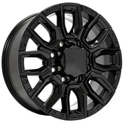 OE Wheels CV97 20x8.5 8x165.1 12et Gloss Black Wheel SET