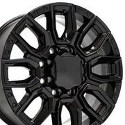 20x8.5 CV97A Gloss Black - 8x165.1 +12ET